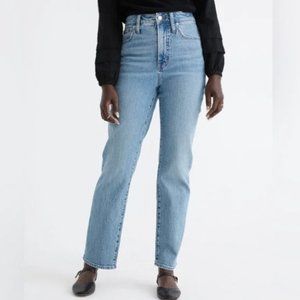 Madewell Curvy Perfect Vintage Straight Jean